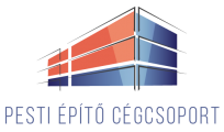 Pesti Építő Zrt. logo