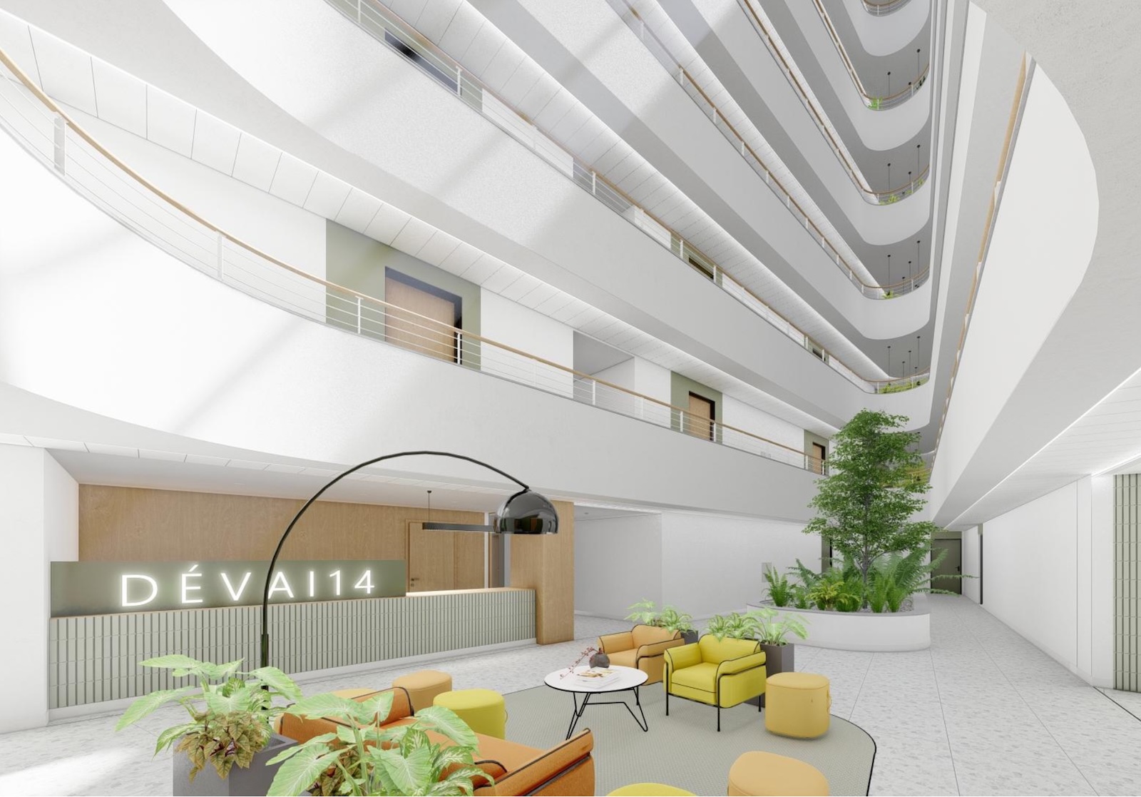 Dévai 14 aula, portaszolgálattal